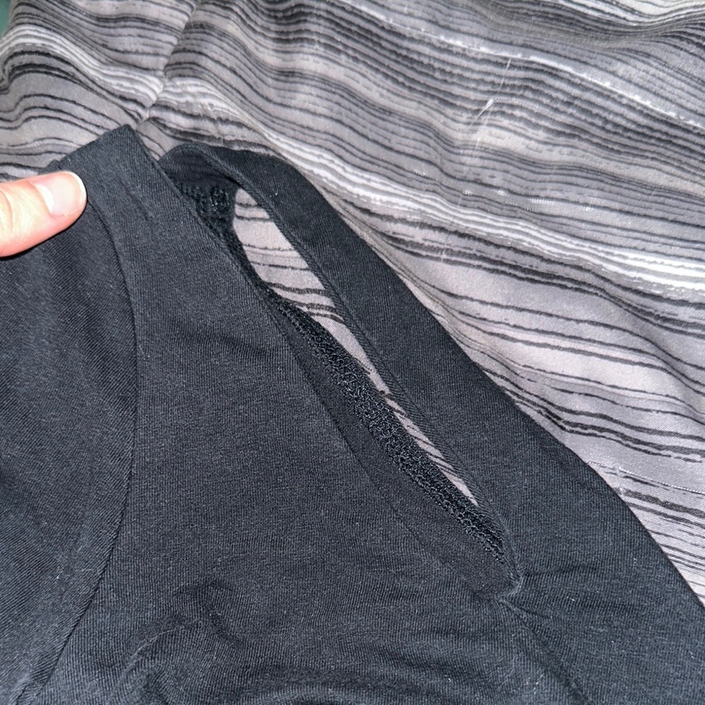 Black One-Shoulder Top - Picture 3 of 3
